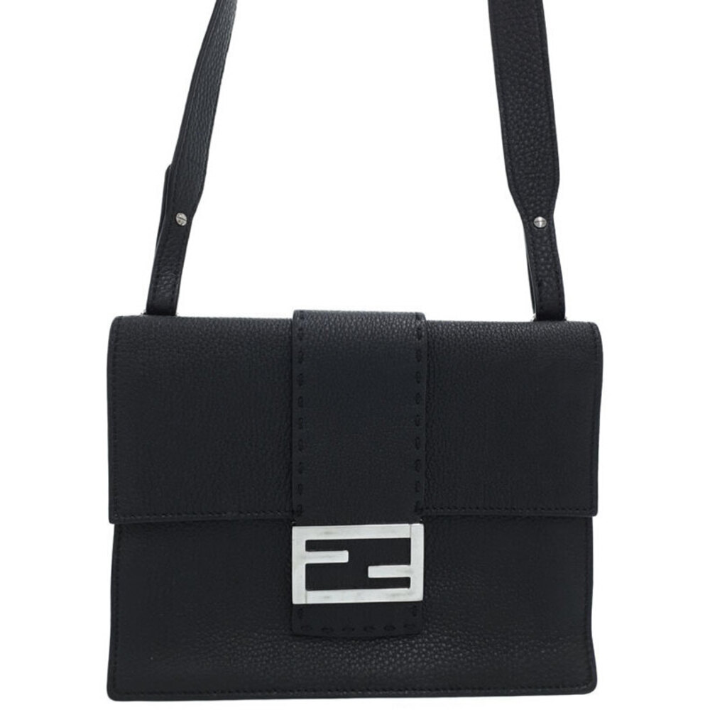 FENDI Flat Baguette Shoulder Bag - Picture 1 of 9